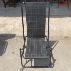 Ghế Xếp Lưng Lưới Cao Khung Sắt Cũ