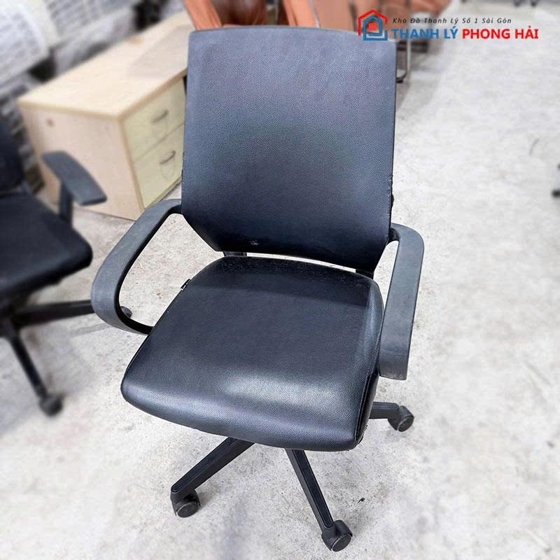 ghe-xoay-van-phong-dem-da-cu-2 Ghế Xoay Văn Phòng Đệm Da Cũ