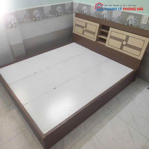 Giường Ngủ 1m8 Có Hộc Đầu Giường Cũ