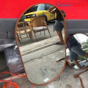 Gương Oval Treo Toàn Thân Cũ