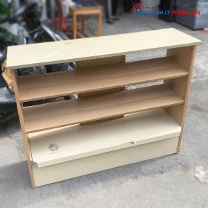 Kệ Dép Gỗ MDF 1m2 Nhiều Tầng Cũ