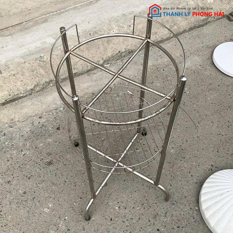 ke-inox-de-binh-nuoc-2-tang-cu Kệ Inox Để Bình Nước 2 Tầng Cũ