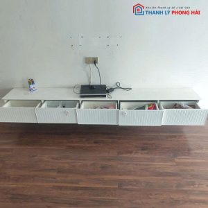 Kệ Tivi Treo Tường 5 Ngăn Cũ