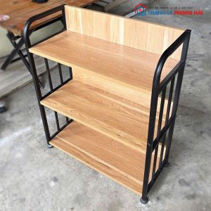Kệ Trưng Bày Khung Sắt 3 Tầng Cũ