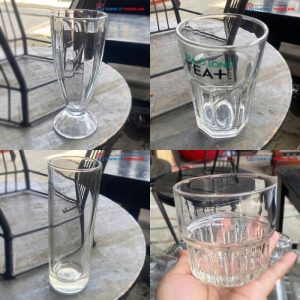 Ly Thủy Tinh Cũ Nhiều Mẫu Mã