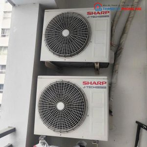 Máy Lạnh Sharp Inverter J-Tech AU-X9VEW 1Hp Cũ