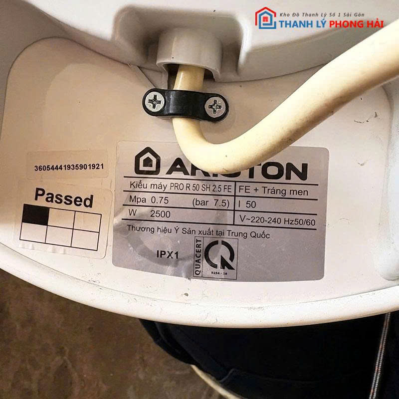 may-nuoc-nong-gian-tiep-ariston-50l-cu-1 Máy Nước Nóng Gián Tiếp Ariston 50L Cũ