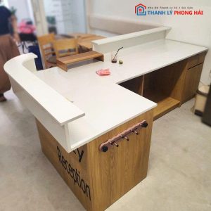 Quầy Bán Hàng 2m45 Kiểu Chữ L Cũ
