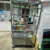 Xe Bán Nước Mía Take Away Inox Cũ
