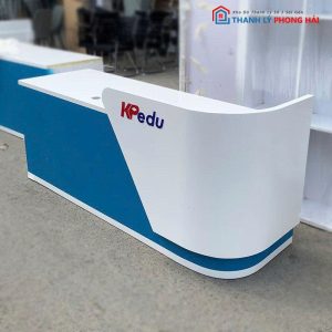 Quầy Lễ Tân Bo Cong 1m95 Cũ