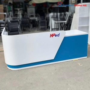 Quầy Lễ Tân Góc L 2m3 Cũ
