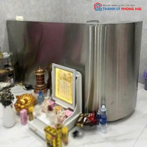 Quầy Lễ Tân Tráng Gương 2m2 Cũ