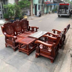 Salon Thùng Gỗ Tự Nhiên 5 Món Cũ