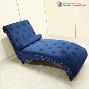 Sofa Lười Thư Giãn Đính Nút Chester Mới 99%