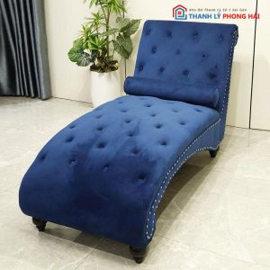 Sofa Lười Thư Giãn Đính Nút Chester Mới 99%