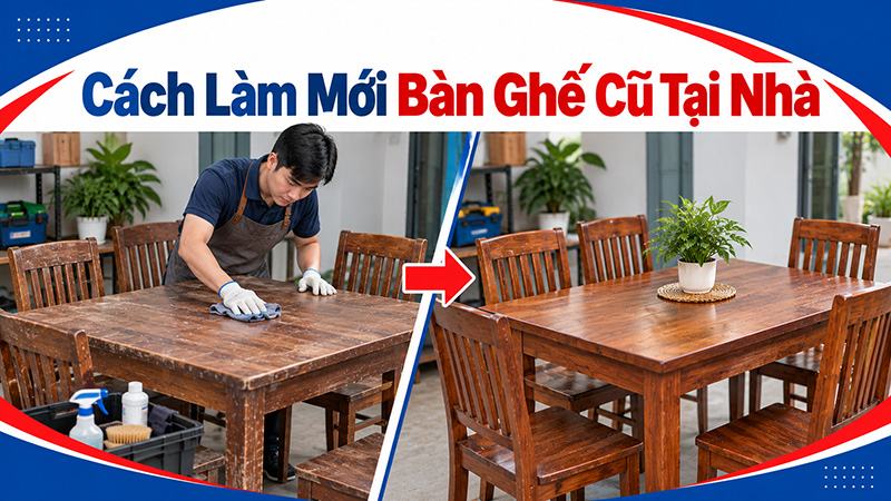 top-10-cach-lam-moi-ban-ghe-cu-8 Top 10 Cách Làm Mới Bàn Ghế Cũ Tại Nhà Nhanh Chóng