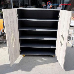 Tủ Giày Dép Gỗ Công Nghiệp Cũ 1m