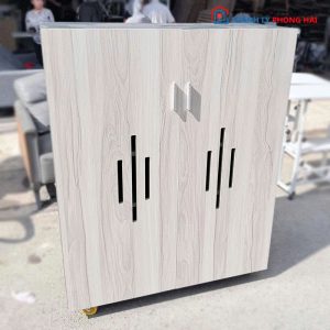 Tủ Giày Dép Gỗ Công Nghiệp Cũ 1m