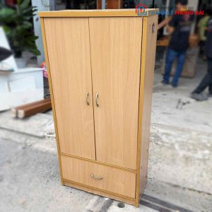 Tủ Gỗ CN 2 Cánh Cũ Nhỏ Gọn