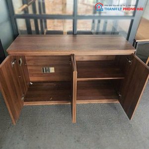 Tủ Hồ Sơ 1m3 Gỗ MDF Dáng Thấp Cũ