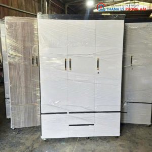 Tủ Nhựa 3 Cánh Cao Cấp Mới 99% (Nhiều Màu)