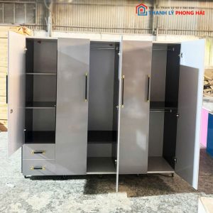 Tủ Nhựa 5 Cánh Kèm Hộc Mới 99% (Nhiều Mẫu)