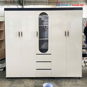 Tủ Nhựa 5 Cánh Kèm Hộc Mới 99% (Nhiều Mẫu)