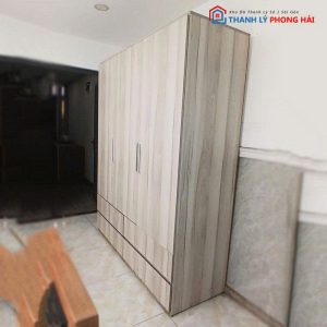 Tủ Quần Áo 3 Cánh 1m75 Rộng Rãi Cũ