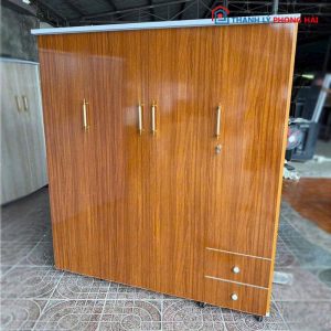 Tủ Quần Áo 4 Cánh Có Hộc Mới 99%