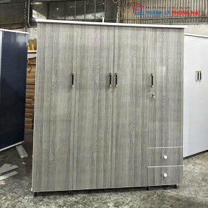Tủ Quần Áo 4 Cánh Có Hộc Mới 99%