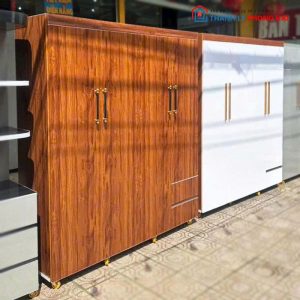 Tủ Quần Áo 4 Cánh Có Hộc Mới 99%