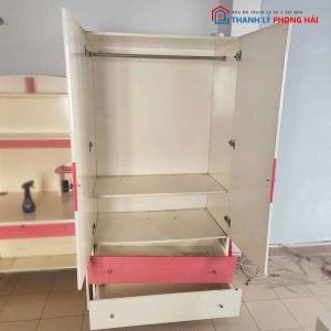 Tủ Quần Áo Nhựa 1m 2 Cánh Cũ