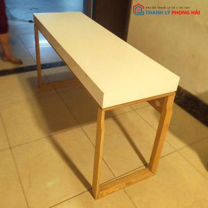 Bàn Console Gỗ Cũ Có Ngăn Kéo