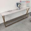 Bàn Console Trang Trí 1m83 Chân Inox Mạ PVD Cũ