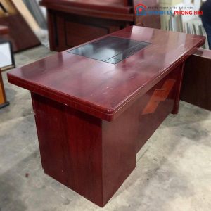 Bàn Giám Đốc 1m4 Kèm Tủ Hồ Sơ Cũ