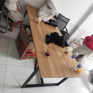 Bàn Họp 2m2 Chân Chữ U Cũ