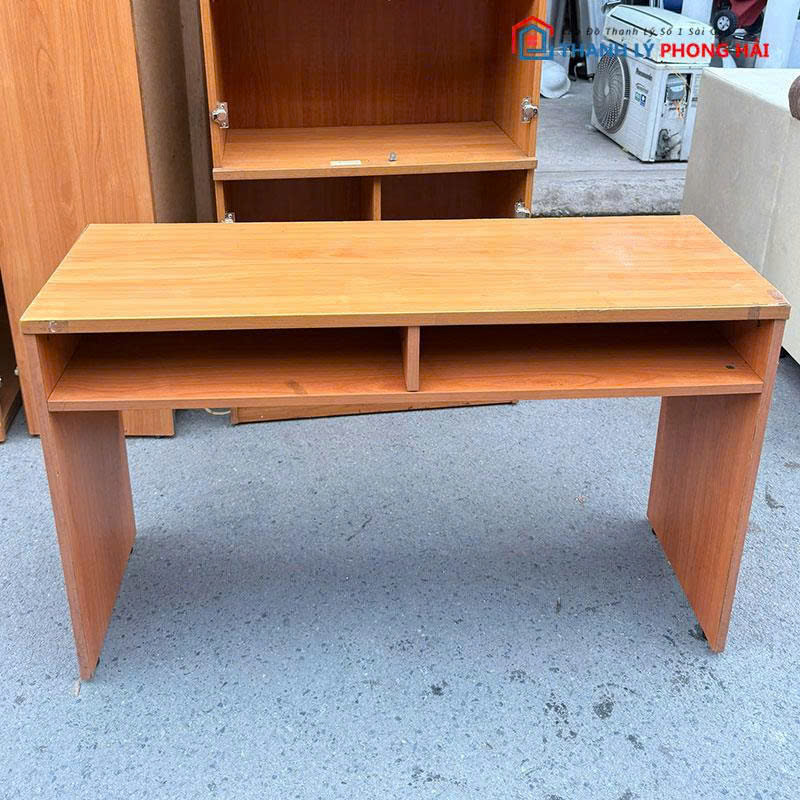 ban-lam-viec-go-mdf-co-2-hoc-cu-2 Bàn Làm Việc Gỗ MDF Có 2 Hộc Cũ