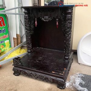 Bàn Thờ Ông Địa Cũ Chạm Rồng Sang Trọng