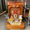 Bàn Thờ Ông Địa Thần Tài Gỗ Kèm Phụ Kiện Cũ