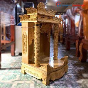 Bàn Thờ Thần Tài Ông Địa Chạm Rồng Mới 99%