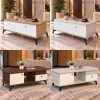 Bàn Trà Sofa Gỗ MDF Kèm Ngăn Chứa Đồ Mới 99%