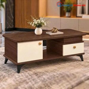 Bàn Trà Sofa Gỗ MDF Kèm Ngăn Chứa Đồ Mới 99%