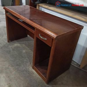 Bàn Văn Phòng 1m2 Cũ Có Khay Bàn Phím Trượt