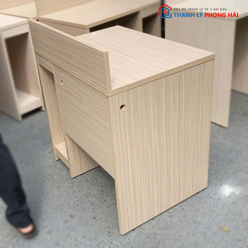 ban-van-phong-go-mdf-kem-ke-cpu-cu-1 Bàn Văn Phòng Gỗ MDF Kèm Kệ CPU Cũ