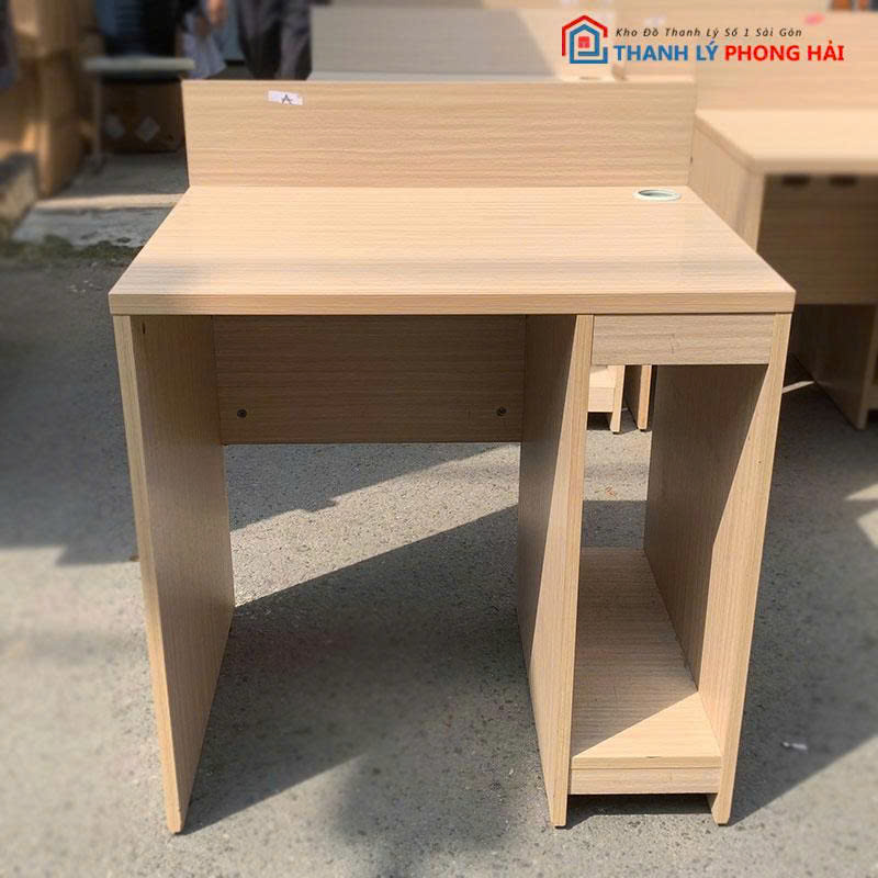 ban-van-phong-go-mdf-kem-ke-cpu-cu-2 Bàn Văn Phòng Gỗ MDF Kèm Kệ CPU Cũ
