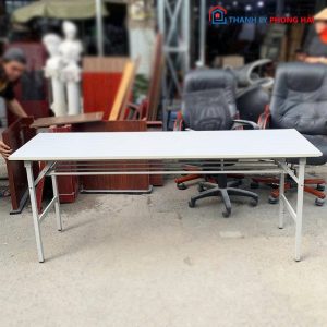 Bàn Xếp Chân Sắt Cũ Dáng Dài
