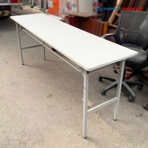 Bàn Xếp Chân Sắt Cũ Dáng Dài