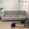 Băng Sofa 3 Chỗ Bọc Da Cũ Thiết Kế Đơn Giản