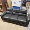 Băng Sofa Bọc Da Màu Đen Tồn Kho Mới 99%