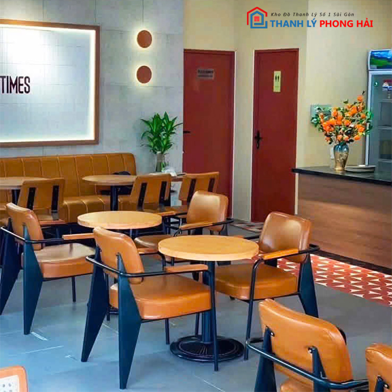 bo-ban-ghe-cafe-napa-dem-da-day Bộ Bàn Ghế Cafe Napa Đệm Da Dày Mới 99%